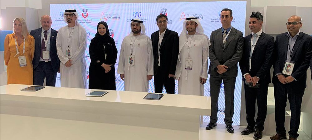 Department of Finance and Abu Dhabi Digital Authority accelerate Digital Transformation of government services with RPA