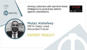 GITEX 2022: Mutaz Alshafeey, META Sales Lead, Recorded Future