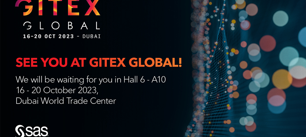 SAS empowers businesses to overcome challenges of tomorrow with the trusted analytics and AI at GITEX Global 2023