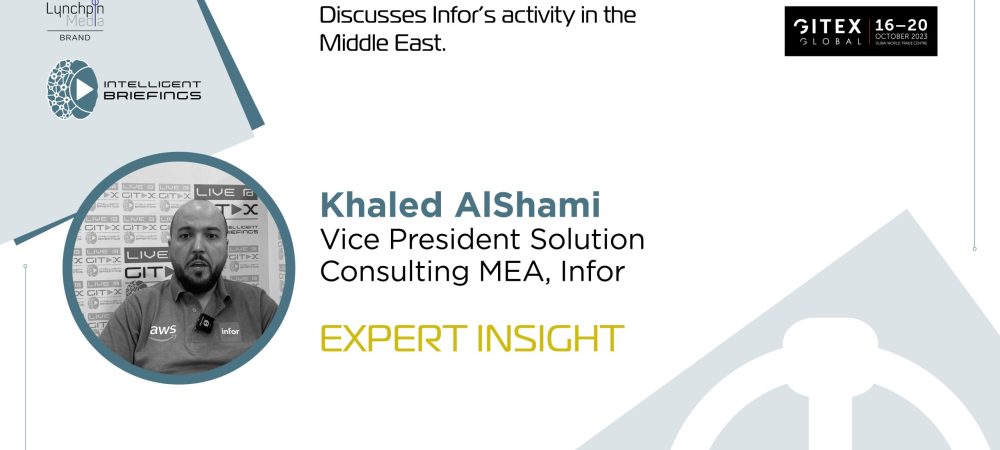 GITEX 2023: Khaled AlShami, Vice President Solution Consulting MEA, Infor