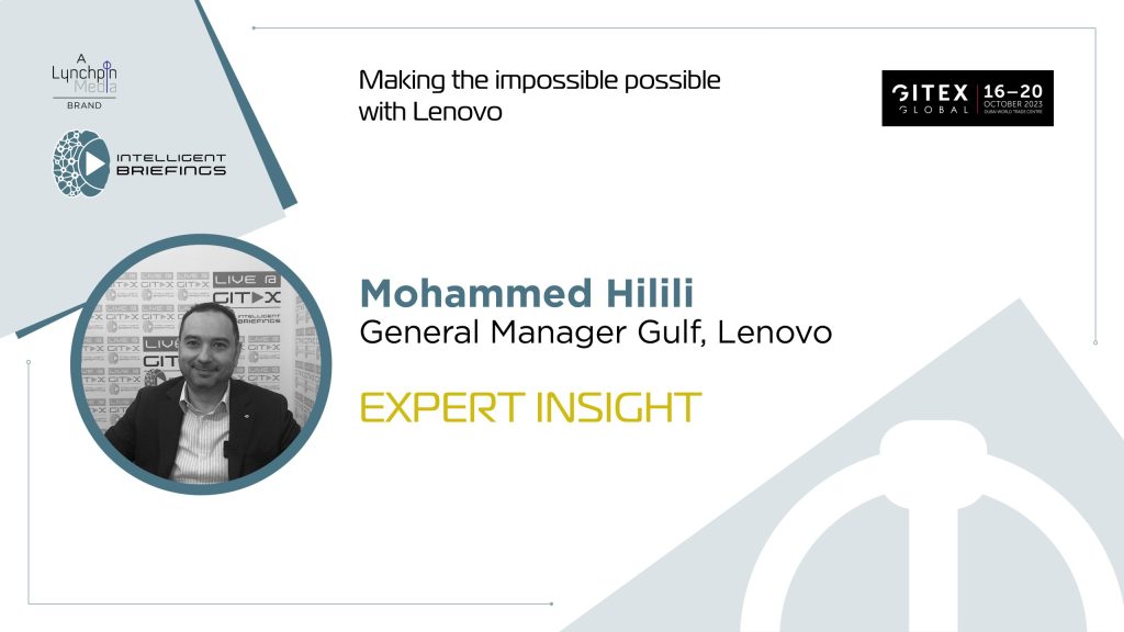 GITEX 2023: Mohammed Hilili, General Manager Gulf, Lenovo