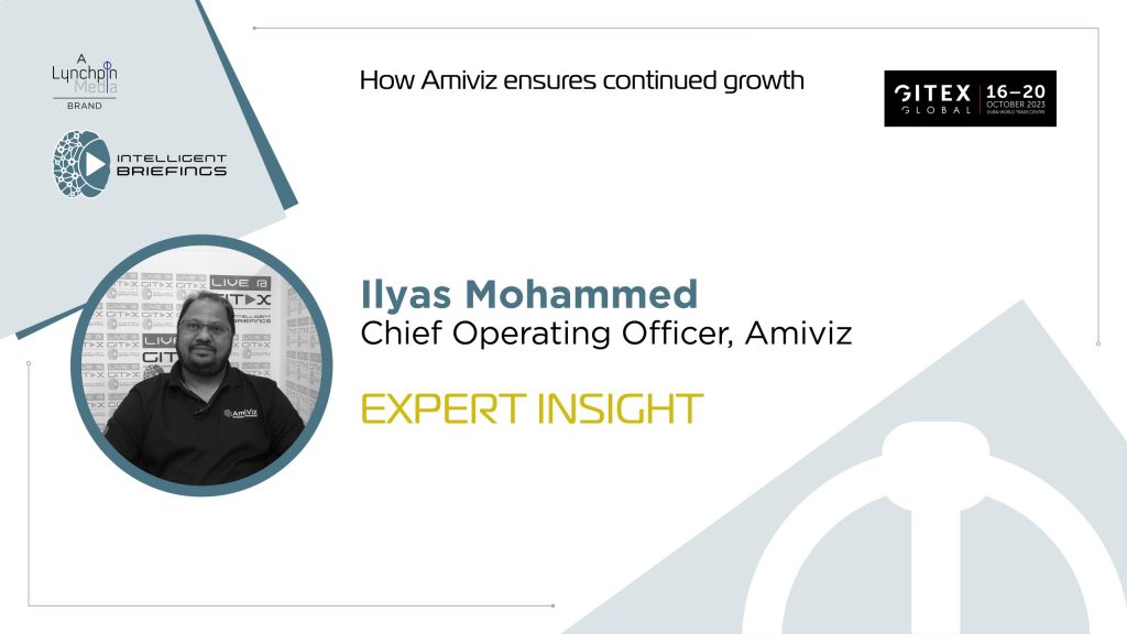 GITEX 2023: Ilyas Mohammed, Chief Operating Officer, Amiviz
