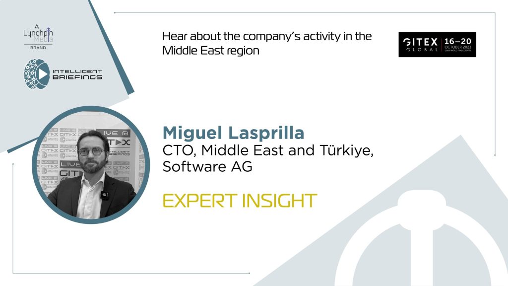 GITEX 2023: Miguel Lasprilla, CTO, Middle East and Türkiye, Software AG