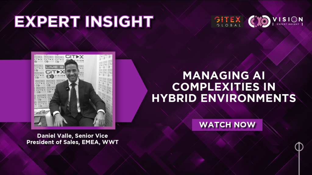 GITEX 2024: Daniel Valle, Senior Vice President of Sales, EMEA, WWT