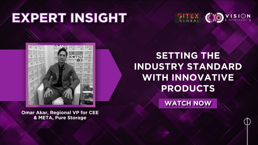 GITEX 2024: Omar Akar, Regional VP for CEE & META, Pure Storage